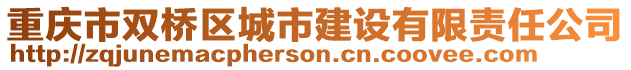 重慶市雙橋區(qū)城市建設(shè)有限責(zé)任公司