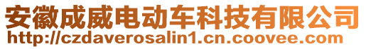 安徽成威電動車科技有限公司