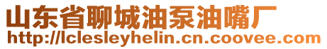 山東省聊城油泵油嘴廠