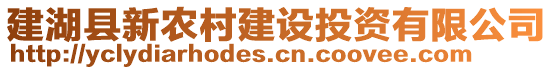 建湖县新农村建设投资有限公司