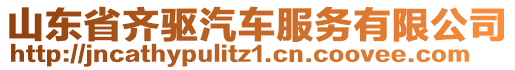 山東省齊驅(qū)汽車服務(wù)有限公司