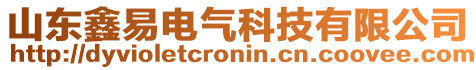 山東鑫易電氣科技有限公司