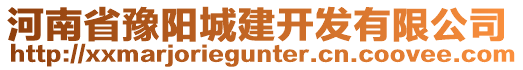 河南省豫陽城建開發(fā)有限公司