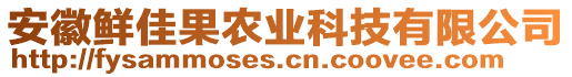 安徽鮮佳果農(nóng)業(yè)科技有限公司