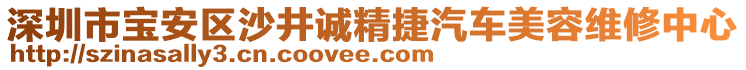 深圳市宝安区沙井诚精捷汽车美容维修中心