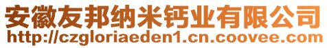 安徽友邦納米鈣業(yè)有限公司