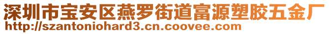 深圳市寶安區(qū)燕羅街道富源塑膠五金廠