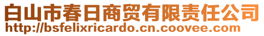 白山市春日商贸有限责任公司