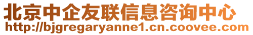 北京中企友聯(lián)信息咨詢中心