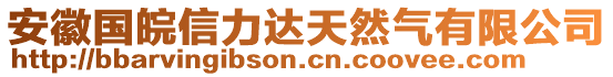 安徽国皖信力达天然气有限公司