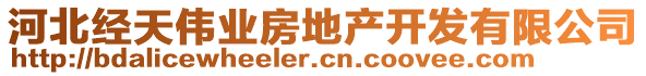 河北經(jīng)天偉業(yè)房地產(chǎn)開發(fā)有限公司