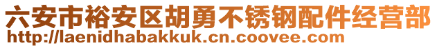 六安市裕安区胡勇不锈钢配件经营部