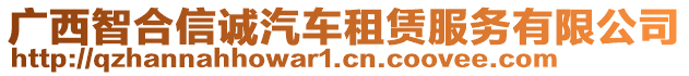 廣西智合信誠汽車租賃服務(wù)有限公司