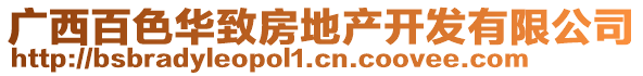 廣西百色華致房地產(chǎn)開(kāi)發(fā)有限公司