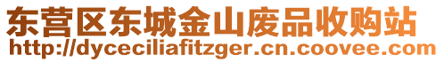 東營(yíng)區(qū)東城金山廢品收購(gòu)站