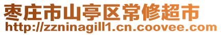 棗莊市山亭區(qū)常修超市