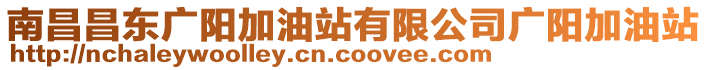 南昌昌东广阳加油站有限公司广阳加油站