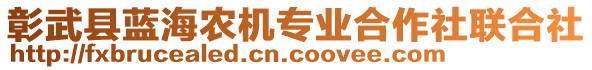 彰武縣藍(lán)海農(nóng)機(jī)專業(yè)合作社聯(lián)合社