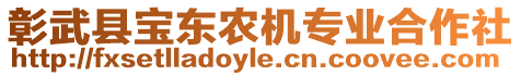 彰武縣寶東農(nóng)機(jī)專業(yè)合作社