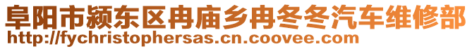 阜陽(yáng)市潁東區(qū)冉廟鄉(xiāng)冉冬冬汽車維修部