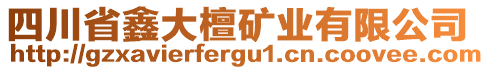 四川省鑫大檀礦業(yè)有限公司