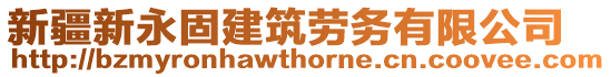 新疆新永固建筑劳务有限公司