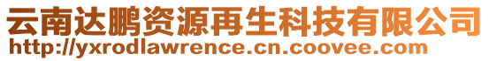 云南達(dá)鵬資源再生科技有限公司