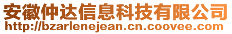 安徽仲達(dá)信息科技有限公司