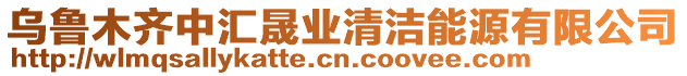 烏魯木齊中匯晟業(yè)清潔能源有限公司