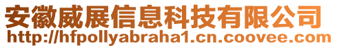 安徽威展信息科技有限公司