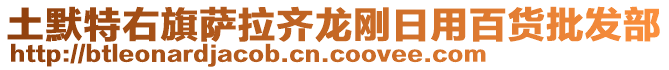 土默特右旗薩拉齊龍剛?cè)沼冒儇浥l(fā)部