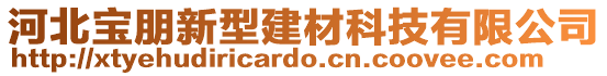 河北宝朋新型建材科技有限公司