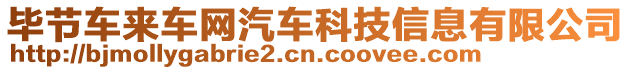 畢節(jié)車來車網(wǎng)汽車科技信息有限公司