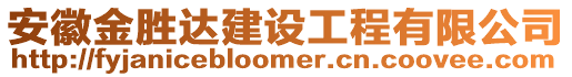 安徽金勝達建設工程有限公司