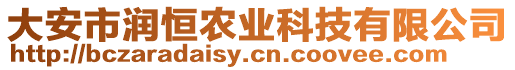 大安市潤恒農(nóng)業(yè)科技有限公司