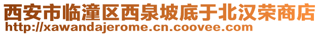 西安市臨潼區(qū)西泉坡底于北漢榮商店