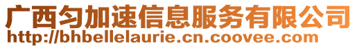 广西匀加速信息服务有限公司