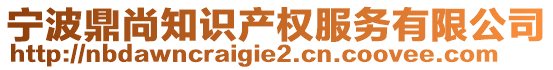 寧波鼎尚知識(shí)產(chǎn)權(quán)服務(wù)有限公司