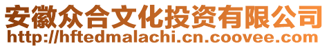 安徽眾合文化投資有限公司