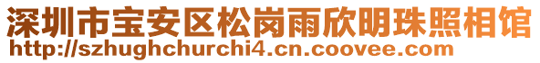 深圳市寶安區(qū)松崗雨欣明珠照相館