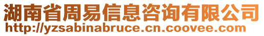 湖南省周易信息咨詢有限公司