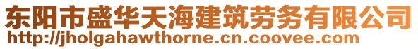 東陽市盛華天海建筑勞務有限公司