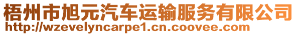 梧州市旭元汽車運(yùn)輸服務(wù)有限公司