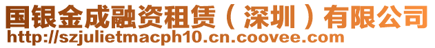 國(guó)銀金成融資租賃（深圳）有限公司