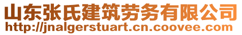 山東張氏建筑勞務(wù)有限公司