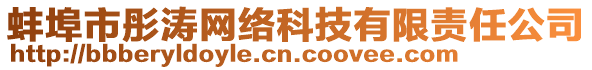 蚌埠市彤濤網(wǎng)絡(luò)科技有限責(zé)任公司