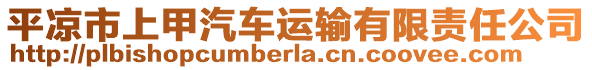 平凉市上甲汽车运输有限责任公司