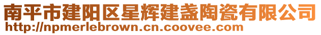 南平市建陽(yáng)區(qū)星輝建盞陶瓷有限公司