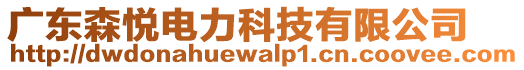 廣東森悅電力科技有限公司