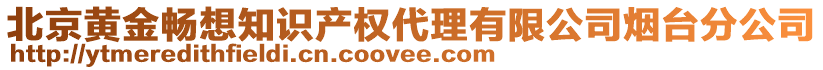 北京黃金暢想知識產(chǎn)權(quán)代理有限公司煙臺分公司